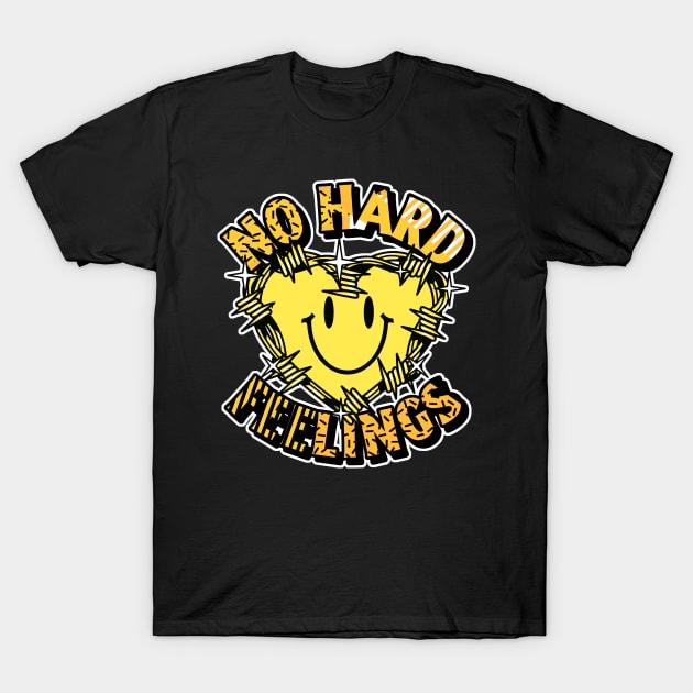 funandgames No Hard Feels Taxi Opti Yellow T Shirt